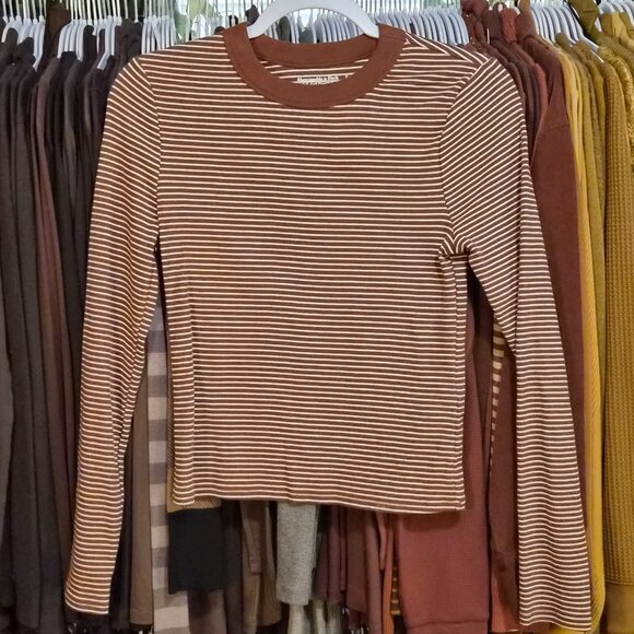 Abercrombie & Fitch Tops - NWOT Abercrombie & Fitch Striped Long Sleeve Top